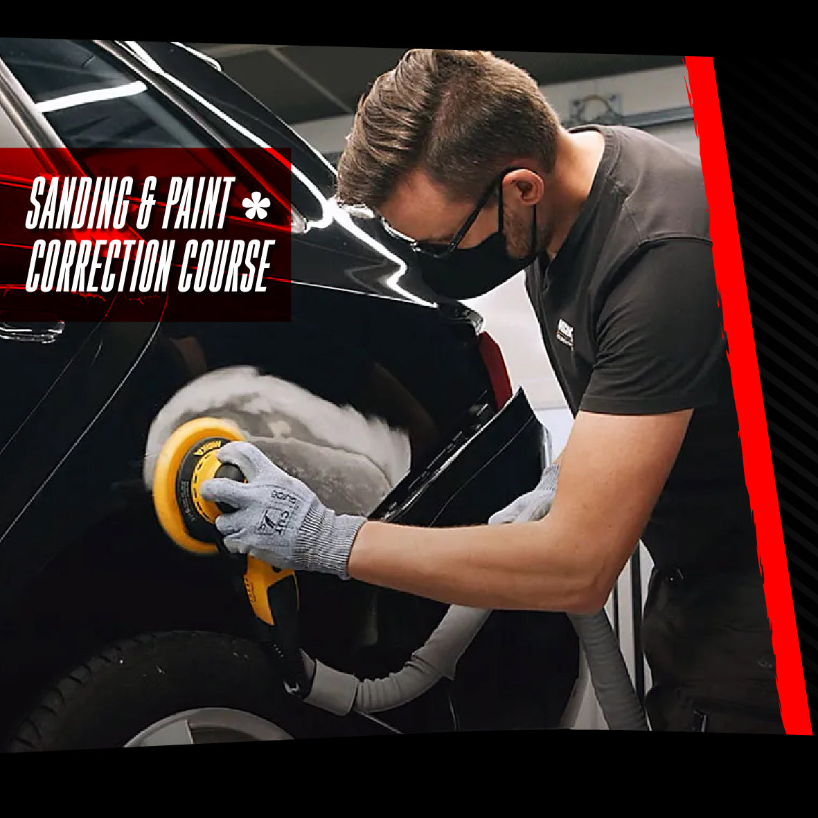 SANDING, PAINT CORRECTION AND CERAMIC COURSE